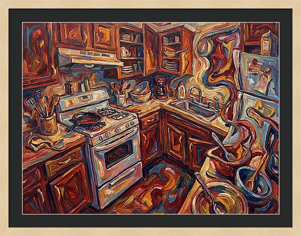 Kitchen Chaos In Color