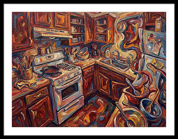 Kitchen Chaos In Color