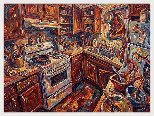 Kitchen Chaos In Color