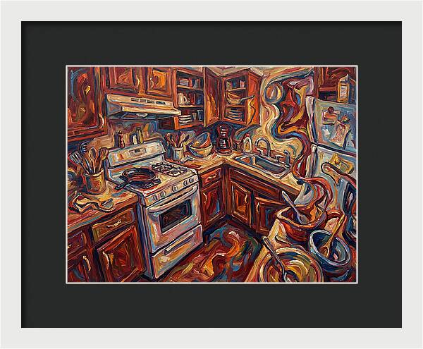 Kitchen Chaos In Color