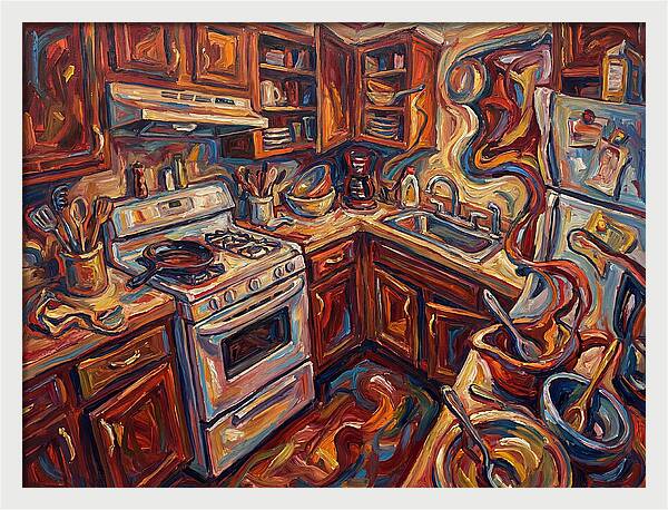 Kitchen Chaos In Color
