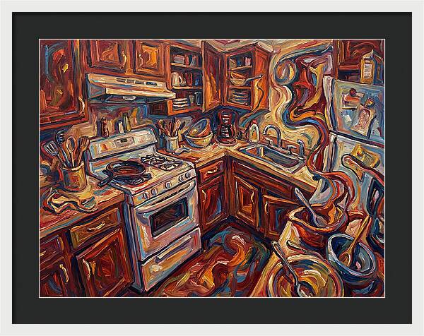 Kitchen Chaos In Color