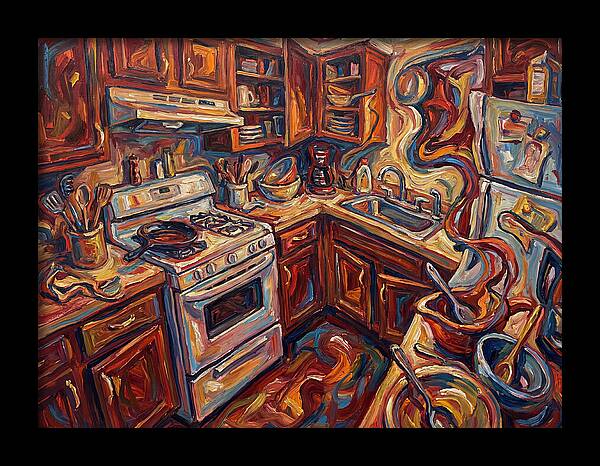 Kitchen Chaos In Color