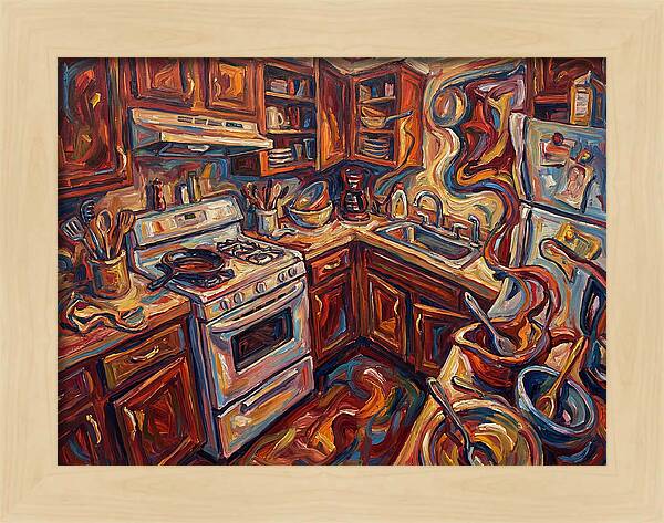 Kitchen Chaos In Color