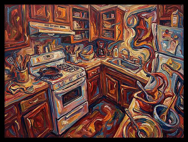 Kitchen Chaos In Color