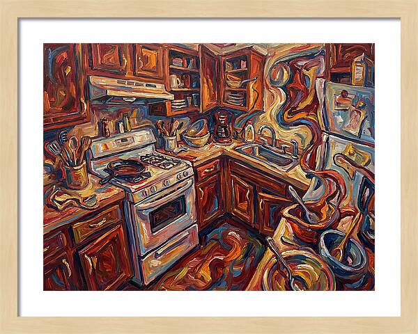 Kitchen Chaos In Color