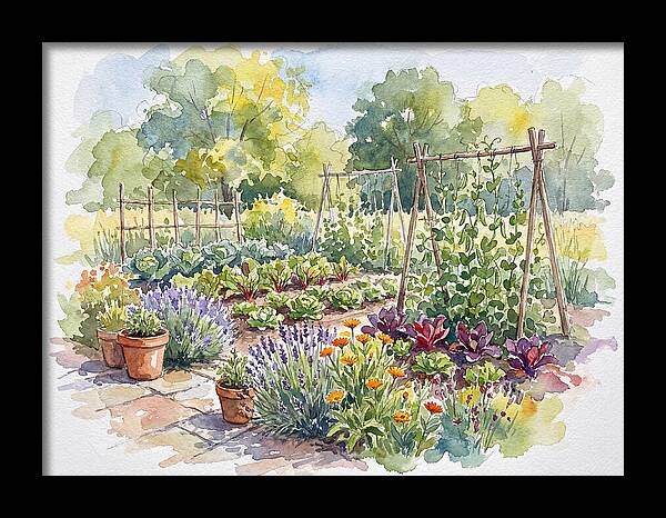 Kitchen Garden Serenity