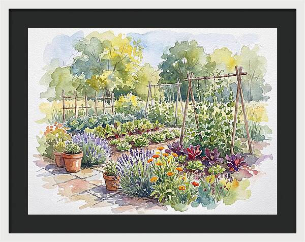 Kitchen Garden Serenity
