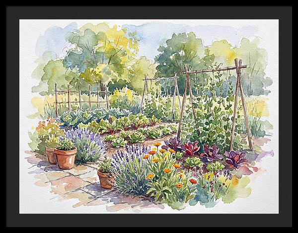 Kitchen Garden Serenity