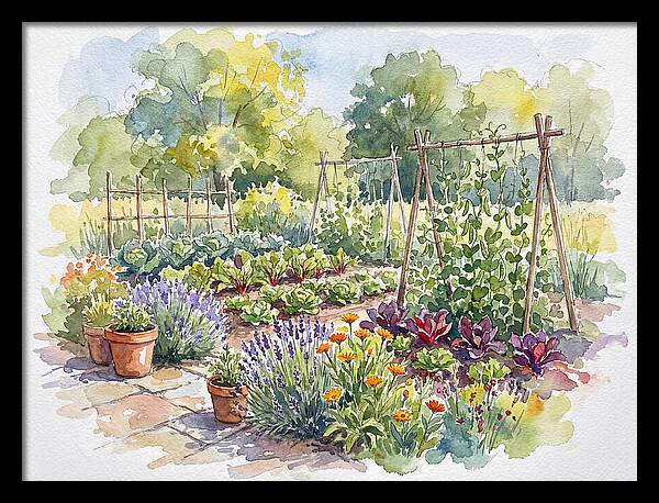 Kitchen Garden Serenity