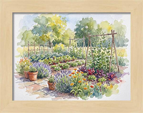 Kitchen Garden Serenity