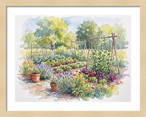Kitchen Garden Serenity