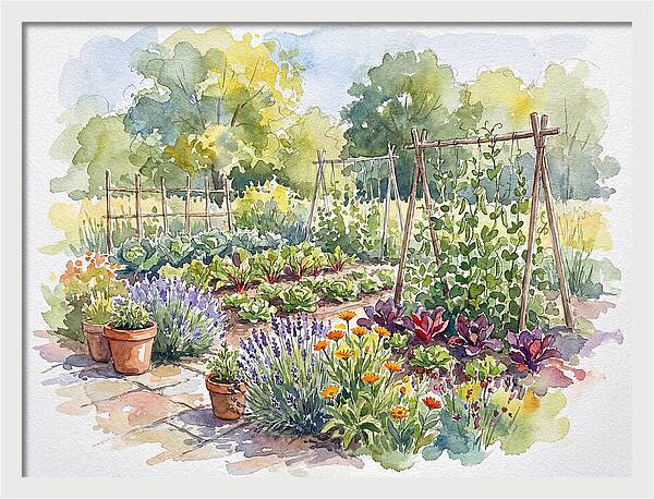 Kitchen Garden Serenity