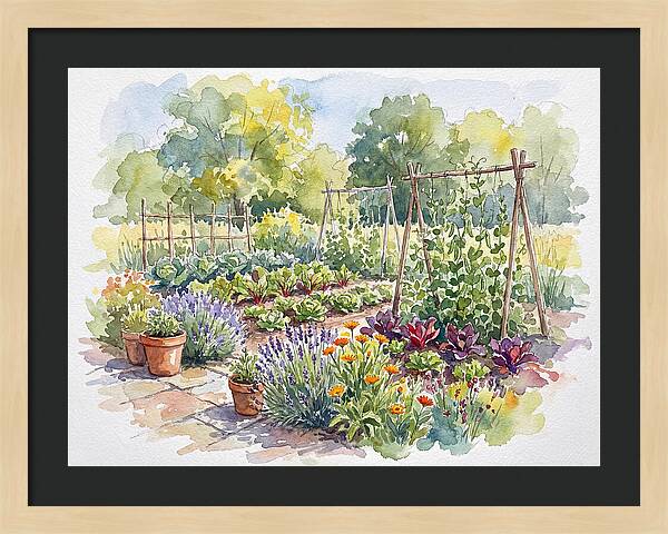Kitchen Garden Serenity