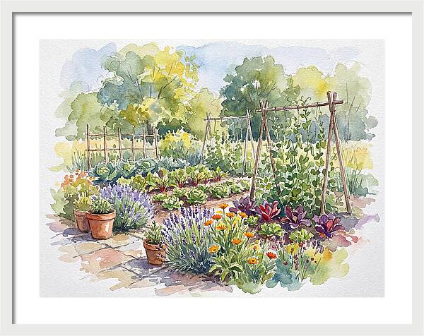 Kitchen Garden Serenity