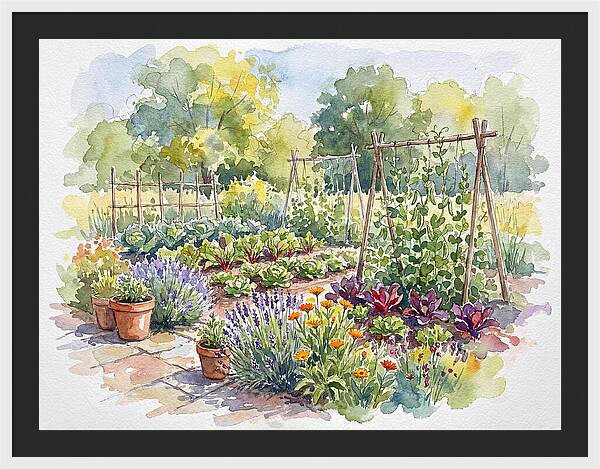 Kitchen Garden Serenity