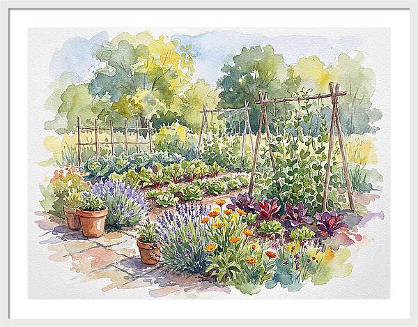 Kitchen Garden Serenity
