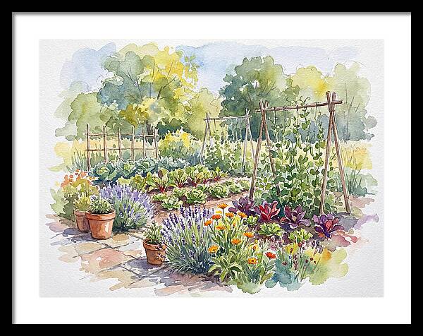 Kitchen Garden Serenity