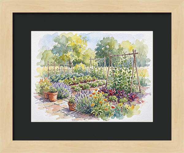 Kitchen Garden Serenity