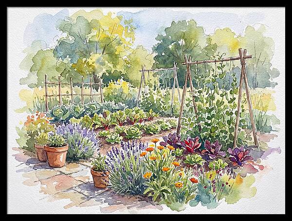 Kitchen Garden Serenity