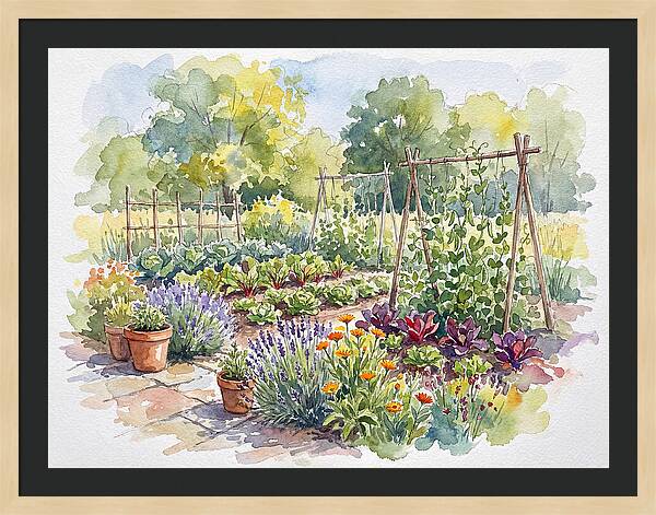 Kitchen Garden Serenity