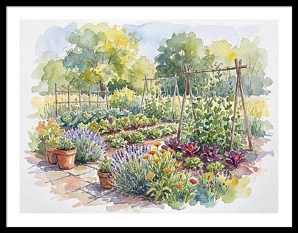 Kitchen Garden Serenity