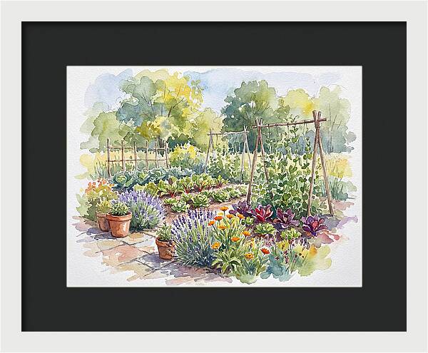 Kitchen Garden Serenity