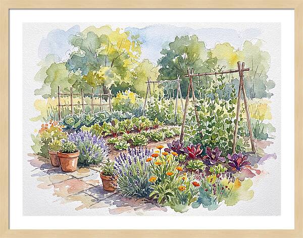 Kitchen Garden Serenity