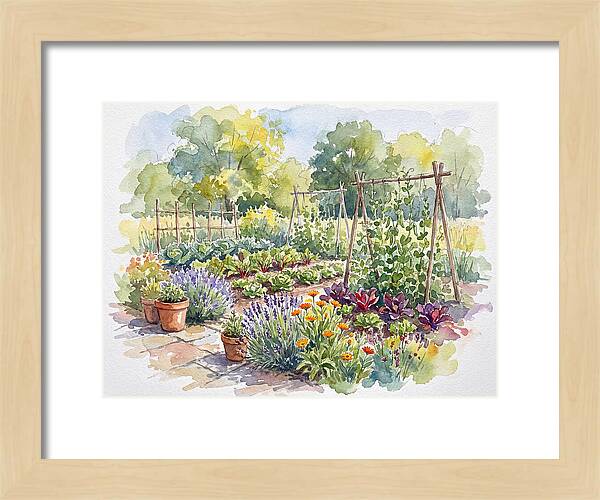 Kitchen Garden Serenity