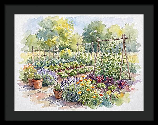 Kitchen Garden Serenity