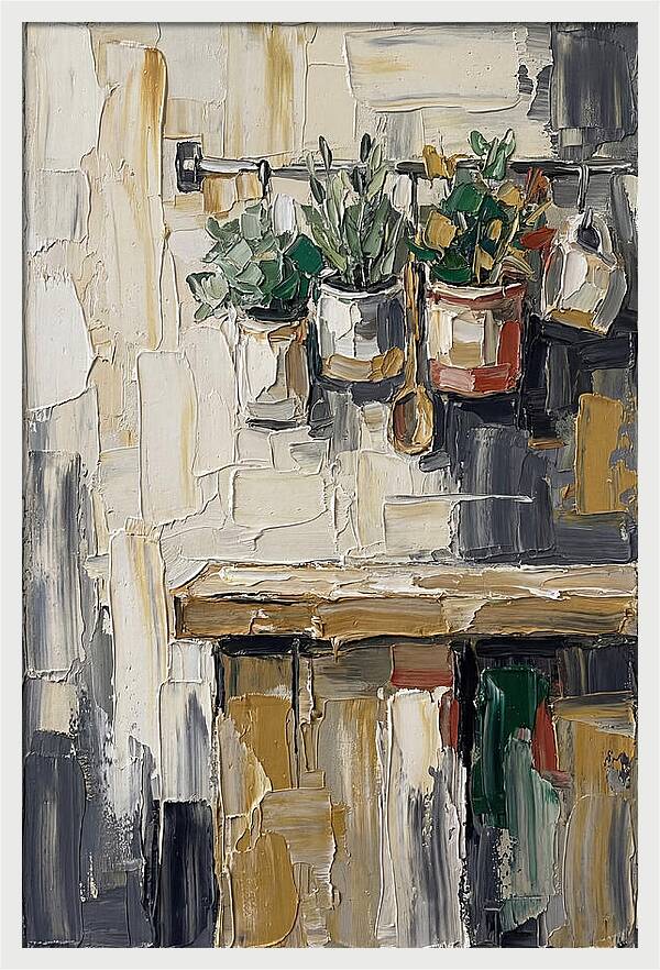 Kitchen Herbs In Pots