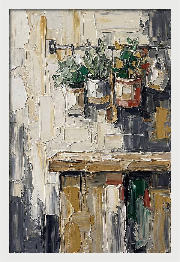 Kitchen Herbs In Pots