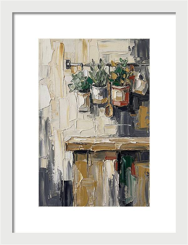 Kitchen Herbs In Pots