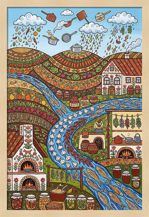 Kitchen Landscape Harmony