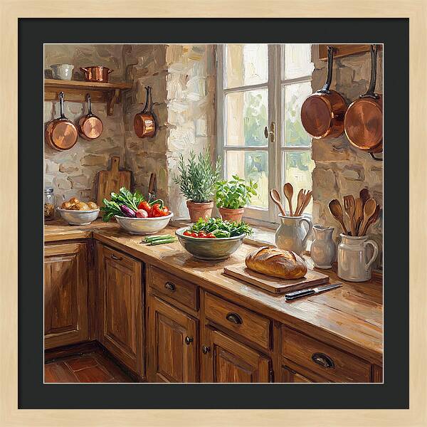 Kitchen Still Life Serenity