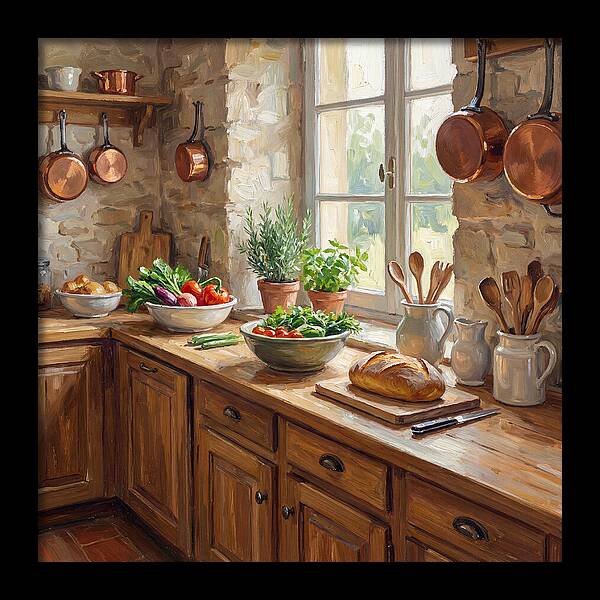 Kitchen Still Life Serenity