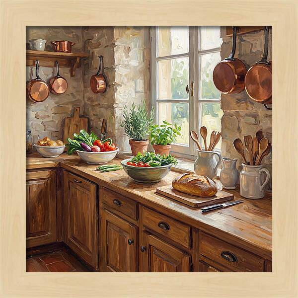 Kitchen Still Life Serenity