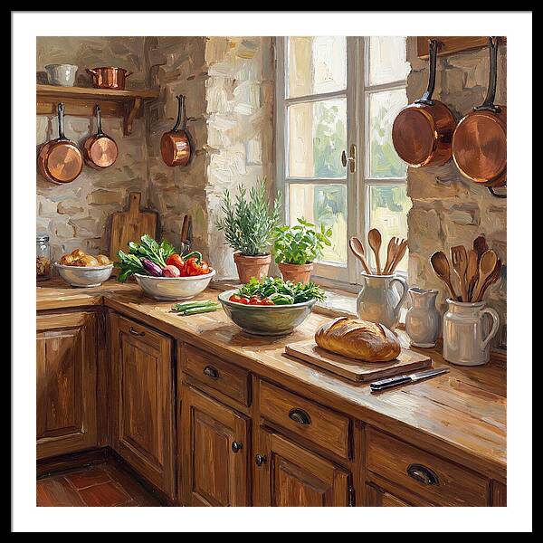 Kitchen Still Life Serenity