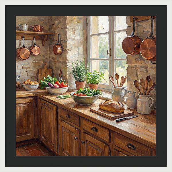 Kitchen Still Life Serenity