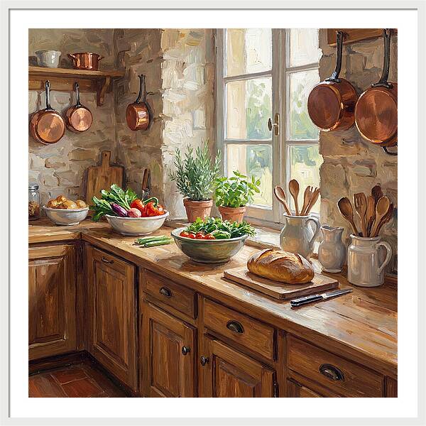Kitchen Still Life Serenity
