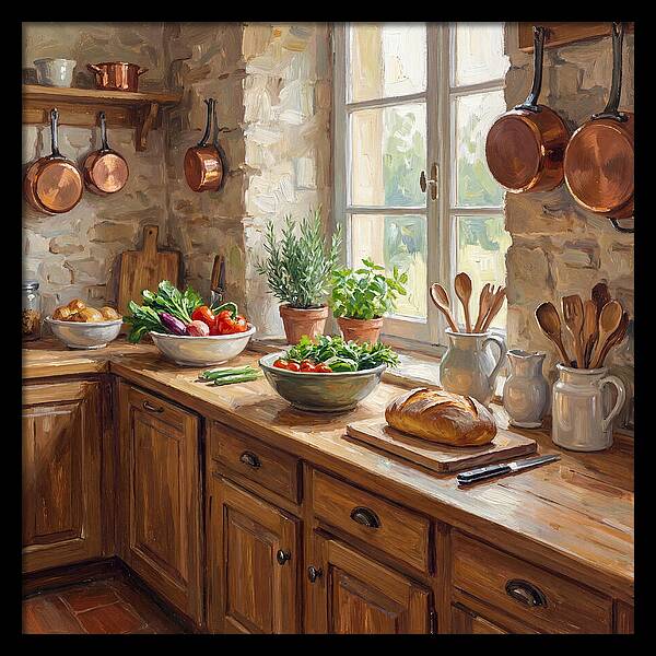 Kitchen Still Life Serenity