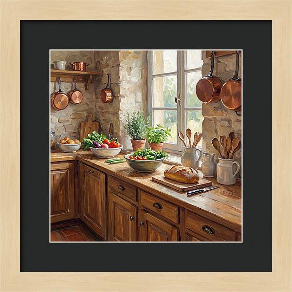 Kitchen Still Life Serenity