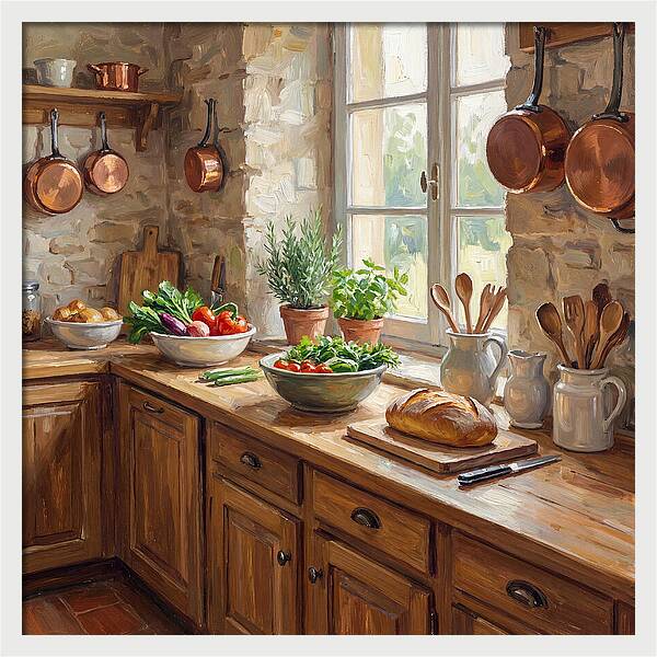 Kitchen Still Life Serenity