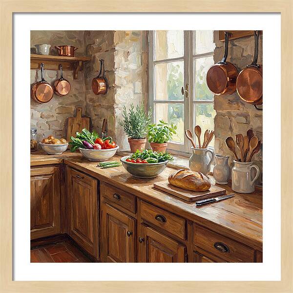 Kitchen Still Life Serenity