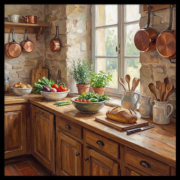 Kitchen Still Life Serenity