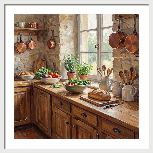 Kitchen Still Life Serenity