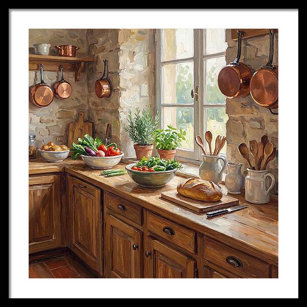 Kitchen Still Life Serenity