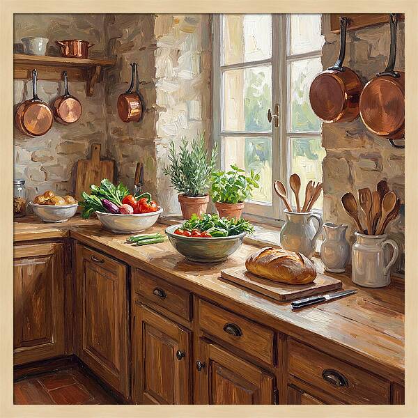 Kitchen Still Life Serenity