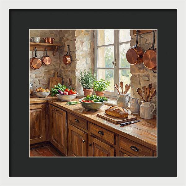 Kitchen Still Life Serenity
