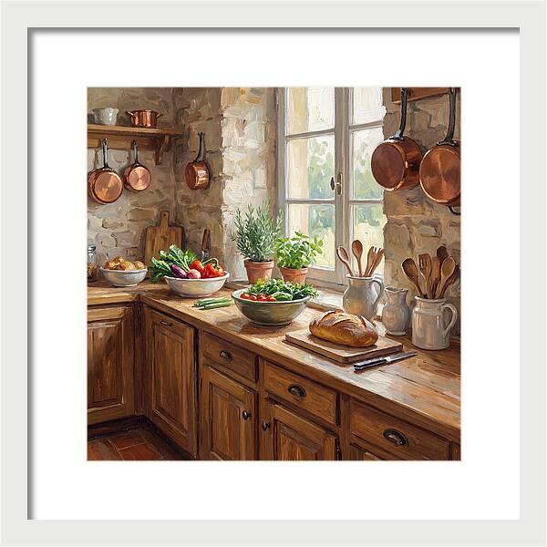 Kitchen Still Life Serenity